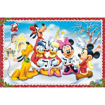 Jedlý papír MICKEY MOUSE – koledy ve sněhu ● Určení: Obrázek na dort – Hledejceny.cz