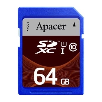 Apacer SDXC UHS-I U1 64GB AP64GSDXC10U1-R