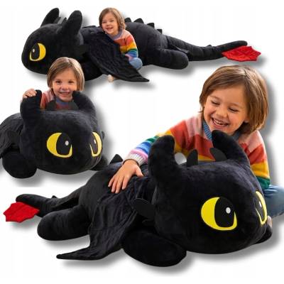 7 Toys Kolorów Černý drak XXL 100 cm
