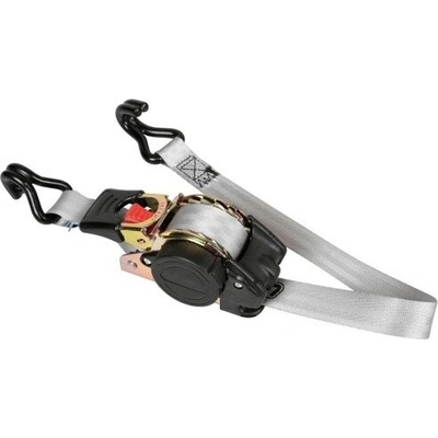 Upínací pás samonavíjecí LC 750 daN 1,5 t / 3 m pás 25 mm, LAMPA
