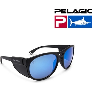 PELAGIC Слънчеви очила PELAGIC NAVIGATOR - POLARIZED MINERAL GLASS Matte Black/Blue Glass Слънчеви очила