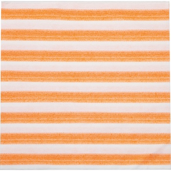 Zafferano Хартиени салфетки Righe раирани 40 x 40 см оранжеви 12 бр (NPQ4003)