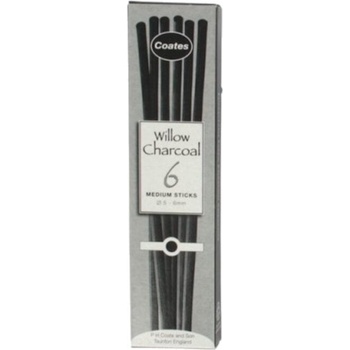 Coates Willow Комплект естествени въглени 5 - 6 mm 6 бр (66.1305)