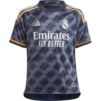 Adidas Real Madrid dres detský (2023-24) vonkajší + vlastné meno a číslo
