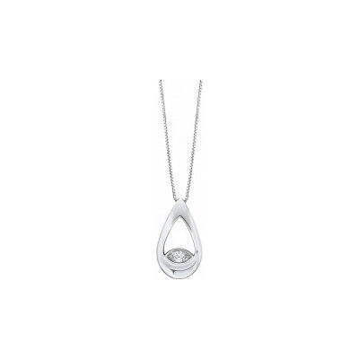 Fiorelli Strieborný prívesok s retiazkou silver P5432C