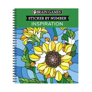Brain Games - Sticker by Number: Inspiration [With Sticker(s)] | Publications International Ltd, New Seasons, Brain Games (ISBN: 9781645584490)