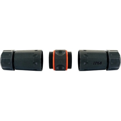 Schwaiger Vonkajší sieťový konektor CAT 6A, IP68, 2x RJ45