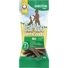 Barkoo Dental Snacks 7 kusů receptura bez obilovin pro malé psy 7 x 80 g