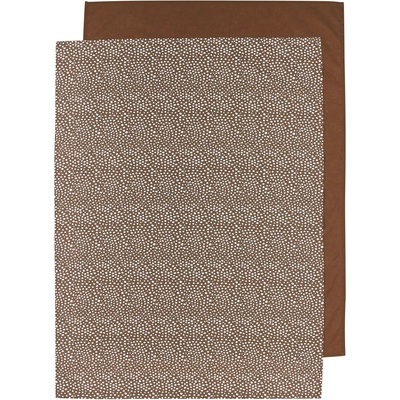 Meyco Baby Бебешки чаршафи Meyco Baby - 100 х 150 cm, 2 броя, Chocolate (444049)