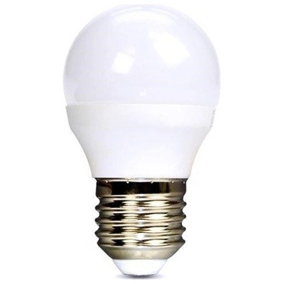 Solight LED žárovka, miniglobe, 6W, E27, 6000K, 510lm