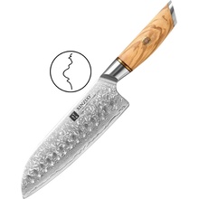 XinZuo Santoku nůž Lan B37 7"