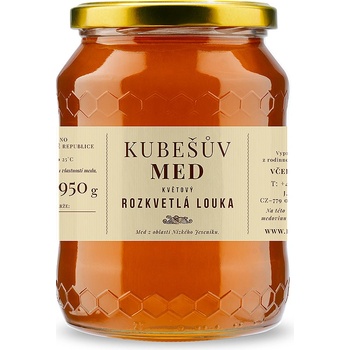 Kubešův Med květový rozkvetlá louka 750 g