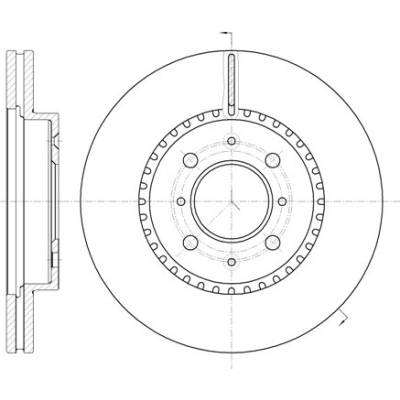Brzdový kotúč REMSA 61096.10