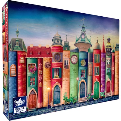 Black Sea Пъзел Black Sea от 500 части - Градът на книгите (BS82226)