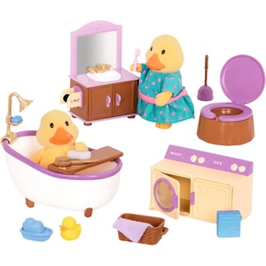Battat Фигурки за игра Battat Li'l Woodzeez - Баня (BTWZ6770Z)