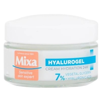 Mixa Hyalurogel хидратиращ крем за чувствителна кожа 50 ml за жени