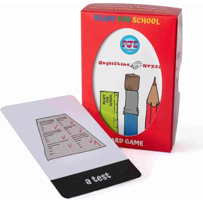 Ready for School Playing Cards angličtina pro začátečníky