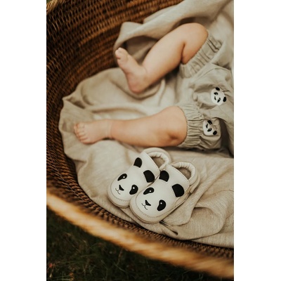 Donsje Бебешки кожени обувки Donsje Morris Sneakers Panda (1036306)