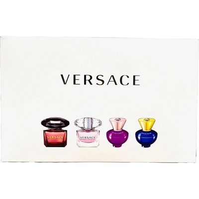Versace Подаръчен комплект Miniatures Set Women, 4 x 5 ml
