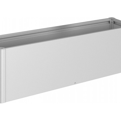 Biohort Vyvýšený záhon Belvedere Maxi plechový 201 x 53 x 77 cm sivý kremeň metalický