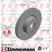 Brzdový kotúč ZIMMERMANN 150.3494.20