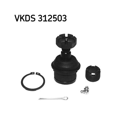 Zvislý/nosný čap SKF VKDS 312503 (VKDS312503)