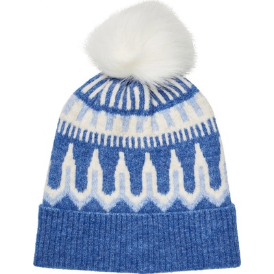 Vero Moda kulich s norským vzorem modrý