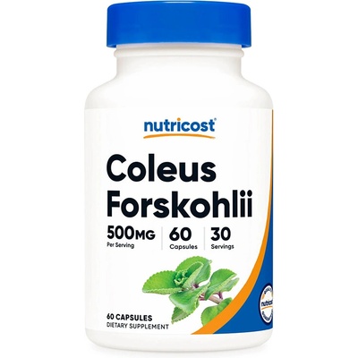 Nutricost Здравословно отслабване - Форсколий, 250 mg x 60 капсули (93519 (154101) NC)
