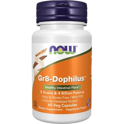 Now Foods Probiotikum Gr-8 Dophilus 60 kapslí