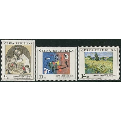 Česká pošta (1993) Pof. 27 - 29 ** - Česká republika - Umění 1993