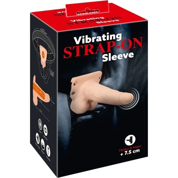 Image 1 of You2Toys Vibrating Strap-On Sleeve