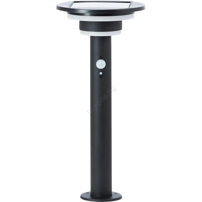 Brilliant - LED соларна лампа с сензор GARVINA LED/3W/3, 7V 45 см IP44 черна (BI0101)