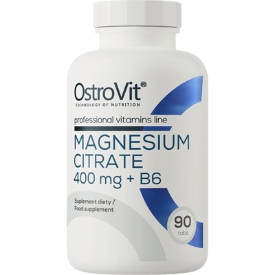 OstroVit Magnesium Citrate 400 mg + B6 [90 Таблетки]