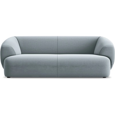 makamii Светлосин кадифен диван 212 cm Moana - Makamii (MOANA_3S_1_P1_C15)