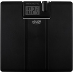 Adler Кантар Adler AD 8182, До 180 кг, Проектор, LCD дисплей, 4 x ААA, Черен (9999AD8182) - topmall