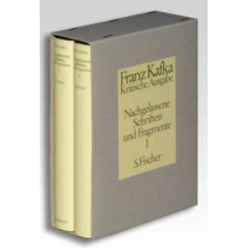 Nachgelassene Schriften und Fragmente, Kritische Ausgabe, 2 Bde.. Tl.1 - Kafka, Franz