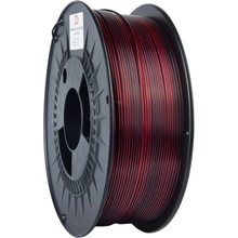 3DPower PLA SILK DUAL 1,75mm červená/černá 1kg