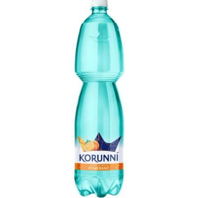 Korunní pomeranč jemně perlivá voda 6 x 1,5 l