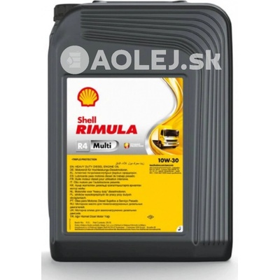 Shell Rimula R4 Multi 10W-30 20 l
