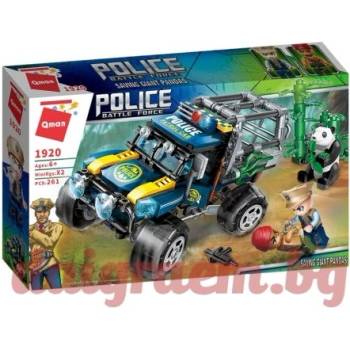 Qman Конструктор qman Спасител за гигантски панди 1920 (q1920)