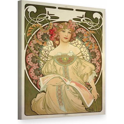 Obraz na plátne SNÍVANIE – Alfons Mucha - 70x50 cm