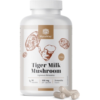 MycoWay Tiger Milk Mushroom 300 mg - 90 капсули