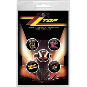 RAZAMATAZ значки zz top - eliminator - bb141