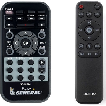 GENERAL Jamo s-801pm - дистанционно управление дубликат (s-801pm)