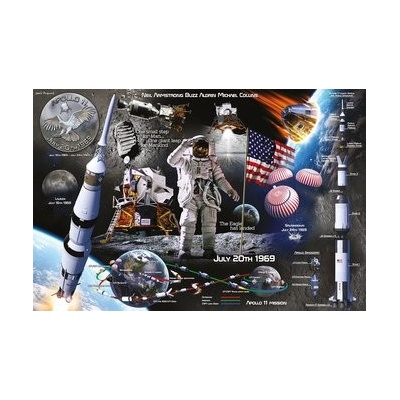Plagát, Obraz - Lunar Landing, (91.5 x 61 cm)