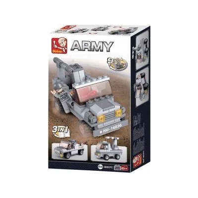 Sluban Kонструктор - Армия 3 в 1 - B0537C Sluban, C6938242953072