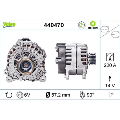 generátor VALEO 440470