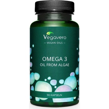 Vegavero Omega 3 Oil from Algae, 90 капсули, Vegavero