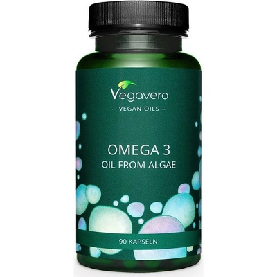 Vegavero Omega 3 Oil from Algae, 90 капсули, Vegavero