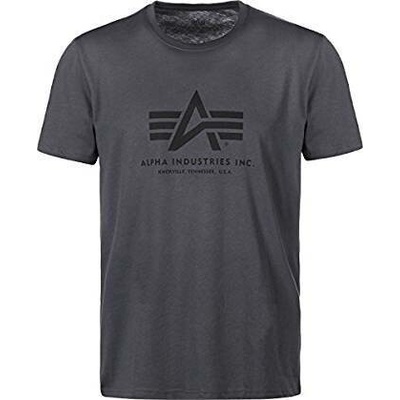 Alpha Industries tričko BASIC šedočerné/černé